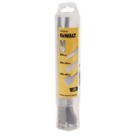 Набор зубил SDS-plus 3шт. DT60330-QZ DeWalt