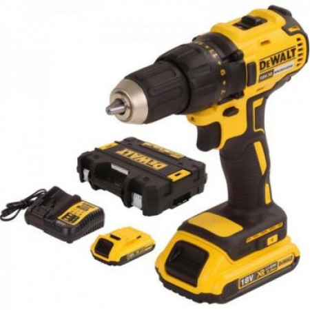 Беcщеточная дрель-шуруповерт 18 В, XR DCD777D2T-QW DeWalt