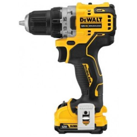 Аккумуляторная бесщеточная дрель-шуруповерт DCD701D2-QW DeWalt