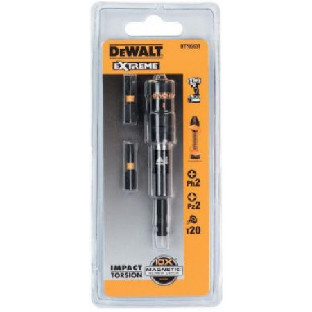 Держатель магнитный для бит IMPACT Torsion 25мм DT70563T-QZ DeWalt