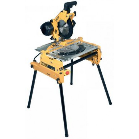 Комбинированная торцовочная-распиловочная пила 2000 Вт DW743N-QS DeWalt