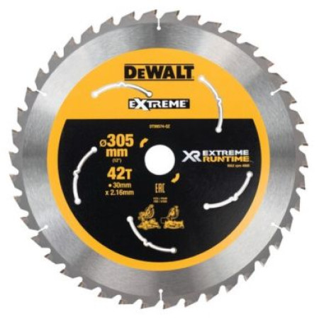 Пильный диск XR DT99574, 305 мм, 42 TPI DeWalt DT99574-QZ