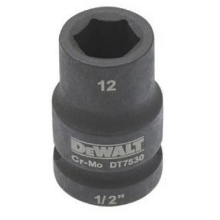 Ударная накидная головка 12MM ½" DT7530 DeWalt DT7530-QZ