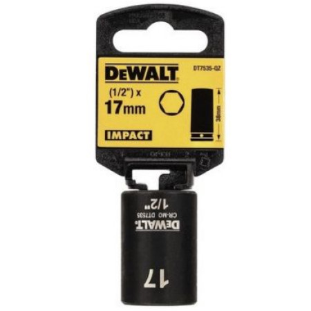 Ударная накидная головка 17MM ½" DT7535 DeWalt DT7535-QZ