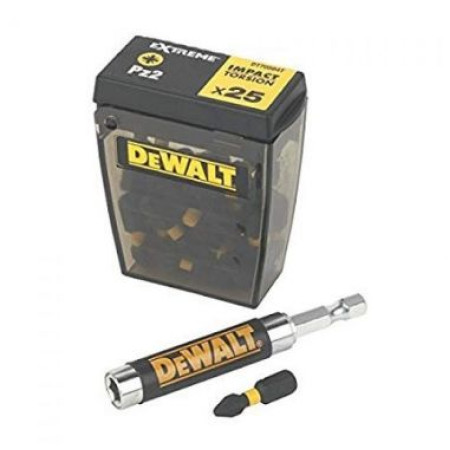 Биты DT70564T, PZ2 25 мм, 25 шт. в кейсе DeWalt DT70564T-QZ