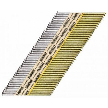 Гвозди для DCN692/DCN690M2, 2,8 x 50 мм, 33°/34°, гальваническое цинкование, 1100 шт. DNPT28R50HDZ DeWalt Гвозди для DCN692/DCN690M2, 2,8 x 50 мм, 33°/34°, гальваническое цинкование, 1100 шт. DNPT28R50HDZ DeWalt