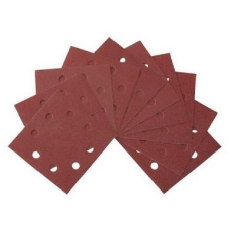 Шлифлисты перфорированные, 115 x 115 мм, 320G, 10 шт. DeWalt DT3026-QZ