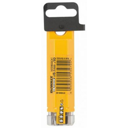 Сверло по металлу COBALT 8% 5.1 x 86 x 46 мм 10 шт. DT4930-QZ DeWalt