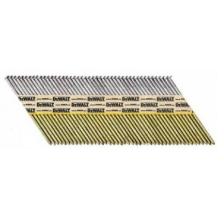 Гвозди для DCN692/DCN690M2, 2,8 x 63 мм, 33°/34°, без покрытия, 2200 шт. DNPT28R63Z DeWalt
