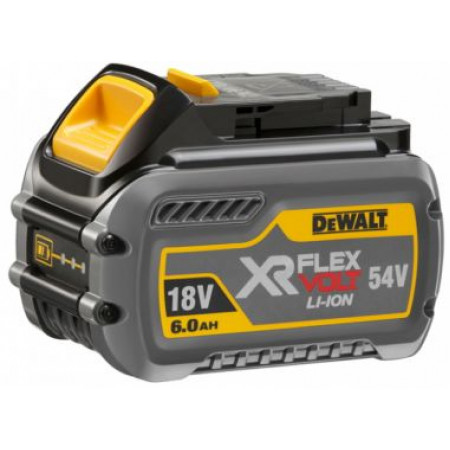 Аккумуляторная батарея 54 В XR FLEXVOLT Li-Ion 6.0 Ач (совместима с XR 18.0 В) 0.88 кг DCB546-XJ DeWalt Аккумуляторная батарея 54 В XR FLEXVOLT Li-Ion 6.0 Ач (совместима с XR 18.0 В) 0.88 кг DCB546-XJ DeWalt