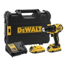 Дрель-шуруповерт аккумуляторная бесщёточная ударная, 18 В XR DeWalt DCD709P2T-QW