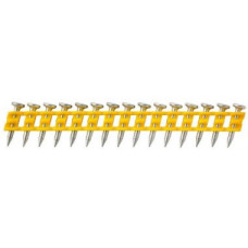 Гвозди для DCN890 по бетону, (желтые) 2.6 x 15, оц..